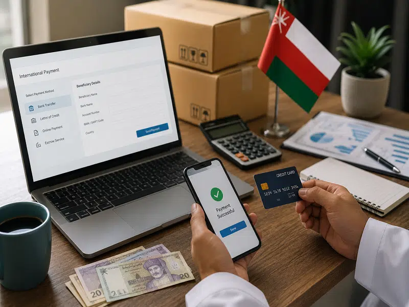 واردات از عمان به ایران؛ راهنمای کامل مراحل، هزینهها و کالاهای سودآور روش پرداخت به فروشنده عمانی