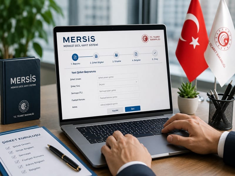 مرسیس ترکیه چیست؟ نحوه دریافت شماره MERSIS در ۲۰۲۶ مراحل دریافت شماره مرسیس در ترکیه