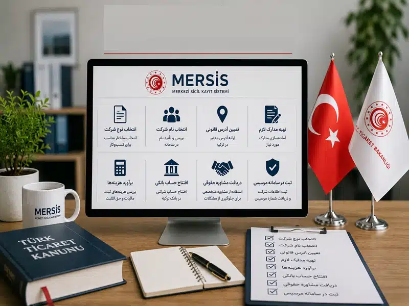 مرسیس (MERSIS) در ترکیه چیست؟ راهنمای کامل دریافت شماره مرسیس نکات مهم قبل از ثبت شرکت و دریافت شماره مرسیس