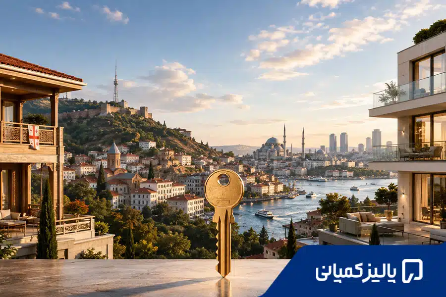 خرید ملک در گرجستان بهتر است یا ترکیه؟ مقایسه کامل ۲۰۲۶